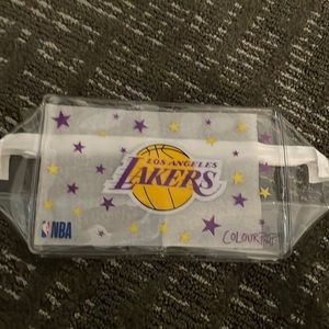Colourpop Los Angeles Lakers x NBA makeup bag